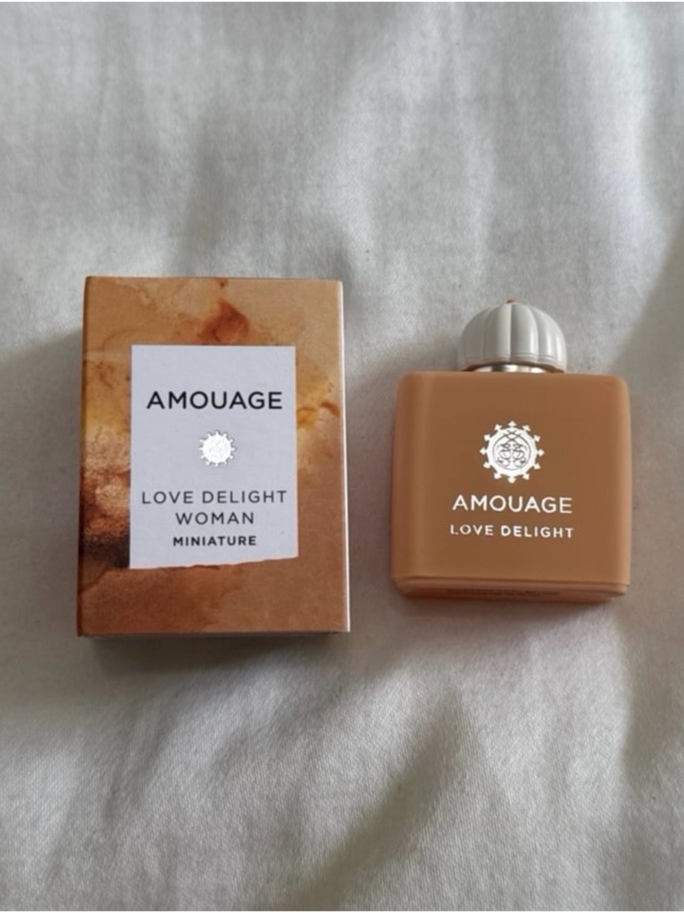 Love Delight Woman Miniature - Nude Peach Fragrance